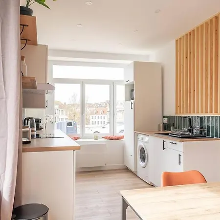 Appartement Station Street Art - 2/4 Pers, Wifi Boulogne-sur-Mer